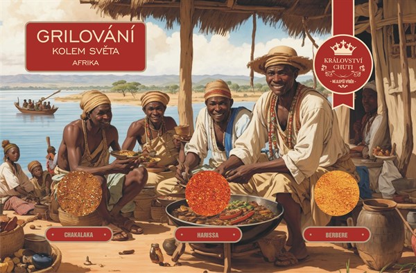 Sada koření Grilování kolem světa - Afrika