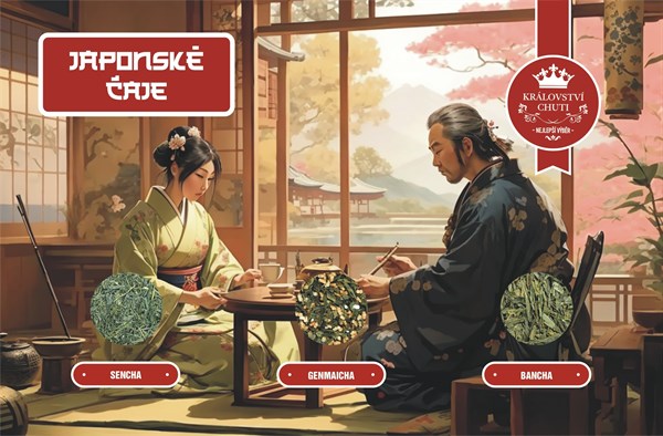 Dárková sada Japonské čaje