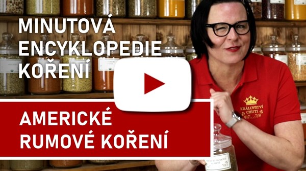 Americké rumové koření (video)