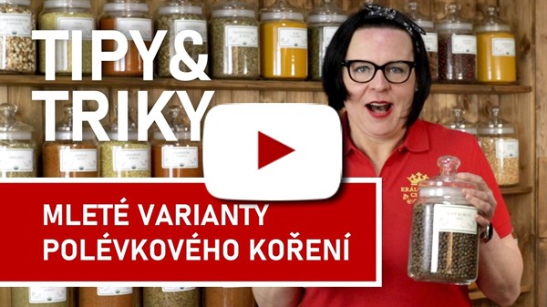 Tipy a triky: Používejte mleté varianty koření do polévky (video)
