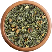 Zelený čaj: Zelený čaj s bezem a granátovým jablkem