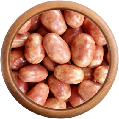 Laskominy Mandle jahodové v bílé čokoládě