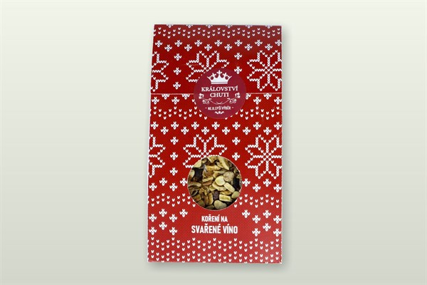 dárkové sady koření Dárkové koření na svařené víno - červený vzor