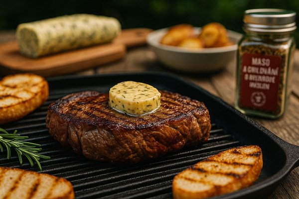 Tip #46: Maso a grilování s bylinkovým máslem