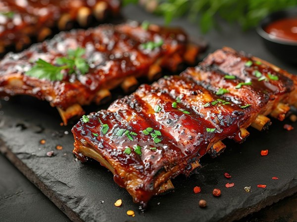 Kalifornská BBQ marináda na žebra s bylinkami a citrusovým nádechem