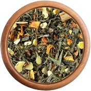 Zelený čaj: Zelený čaj s dýní a mandlemi